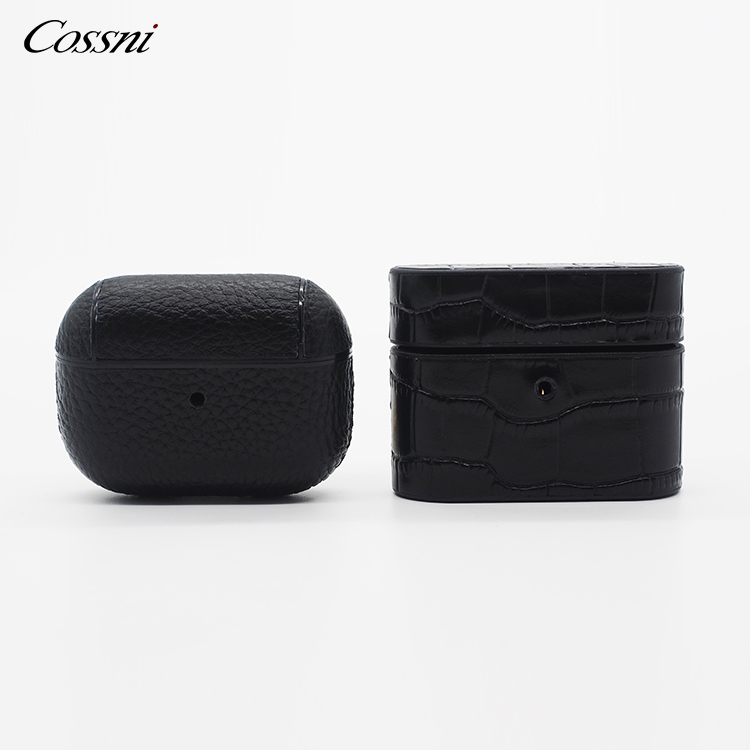 批發(fā)真皮無線耳機盒耳機皮套用于Airpods pro